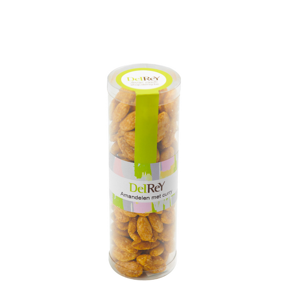 Salted almonds with curry