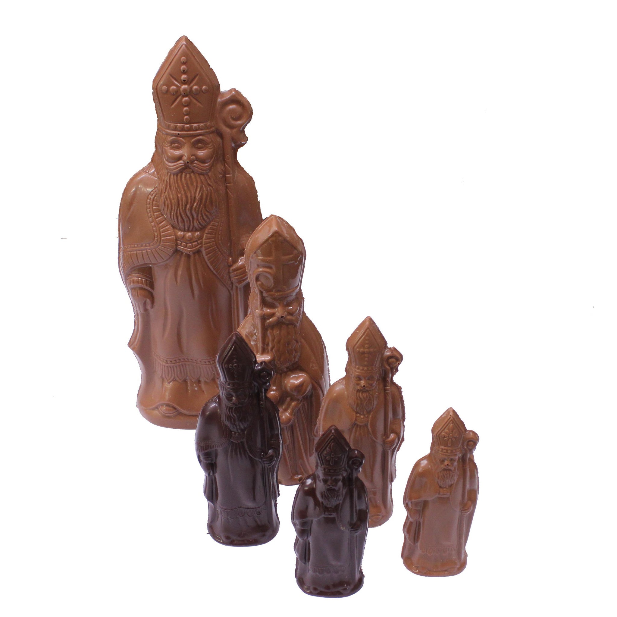 DelRey Sinterklaas figuur in chocolade / DelRey St. Nicholas figure in chocolate