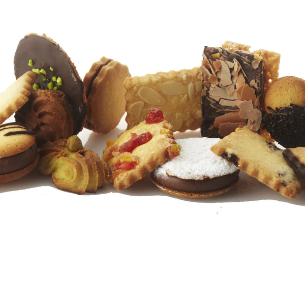 Heerlijke assortiment dessertkoekjes van DelRey / Delicious assortment of dessert cookies from DelRey