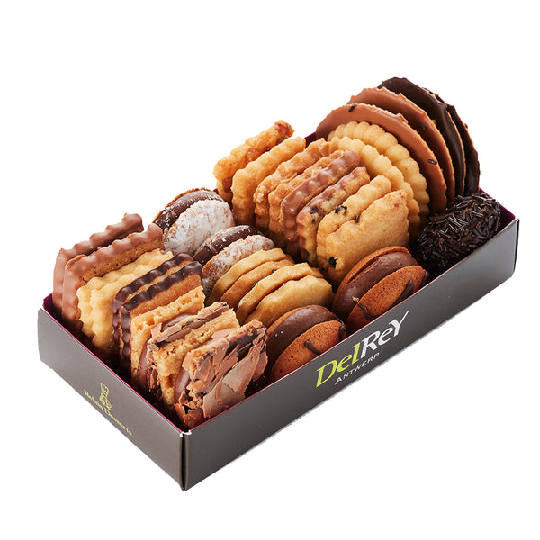 Heerlijke assortiment dessertkoekjes van DelRey / Delicious assortment of dessert cookies from DelRey